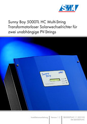 SMA Sunny Boy 5000TL HC Installationsanleitung