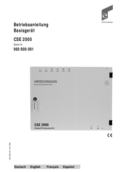 Hirschmann CSE 2000 Betriebsanleitung