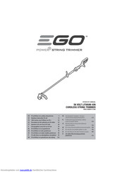 Ego Power+ ST1300E Bedienungsanleitung