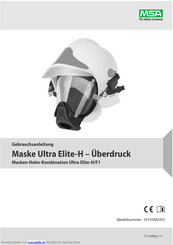 MSA Ultra Elite-H Gebrauchsanleitung