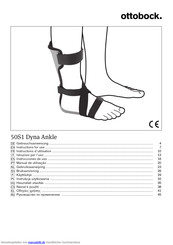 Ottobock 50S1 Dyna Ankle Gebrauchsanweisung