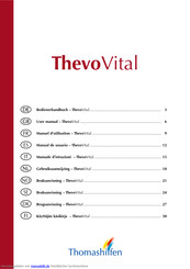 Thomashilfen ThevoVital Bedienerhandbuch