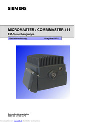 Siemens combimaster 411 Betriebsanleitung