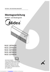 Midea MUE-55FNXD0 Montageanleitung