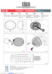 DITEC PasM24W2 Betriebsanleitung