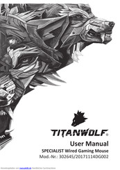 Titanwolf 302645/20171114DG002 Bedienungsanleitung