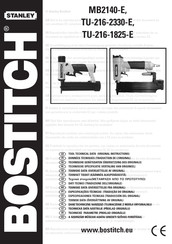Bostitch TU-216-2330-E Technische Daten