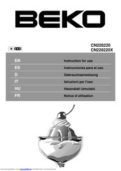 Beko CN228220X Gebrauchsanweisung