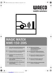 Waeco Magic Watch MWE-150-2DIS Montage- Und Bedienungsanleitung