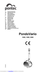 Pontec PondoVario 1500 Gebrauchsanweisung