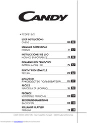 Candy FCDP818VX Bedienungsanleitung