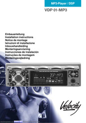 Velocity VDP 01-MP3 Einbauanleitung