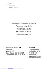 GasSecure GS01-EA Benutzerhandbuch