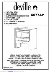 deville C077AP Installations- Und Gebrauchsanleitung
