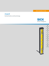 SICK mac4 Montageanleitung