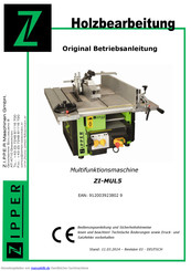 Zipper ZI-MUL5 Originalbetriebsanleitung