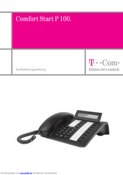 T-Mobile Comfort Start P 100 Kurzbedienungsanleitung