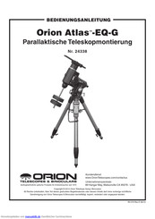 Orion Atlas EQ-G Bedienungsanleitung