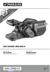 Parkside PBSD 600 A1 Originalbetriebsanleitung