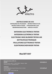 Jata electro BT1047 Bedienungsanleitung