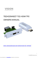 Vision TC3 HDMITP2 Bedienungsanleitung