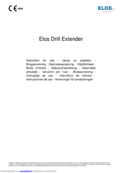 Elos Drill Extender Gebrauchsanleitung
