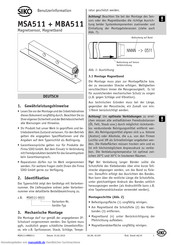 Siko MSA511 Benutzerinformation