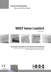 Stobag WGST comfort Anweisungen Und Hinweise Für Die Installation Und Die Bedienung