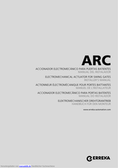 Erreka AR220C Handbuch Für Monteur