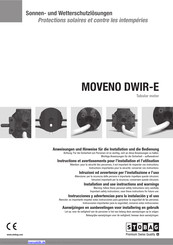 Stobag MOVENO DWIR-E series Anweisungen Und Hinweise Für Die Installation Und Die Bedienung