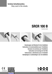 Stobag SRCR 100 B Anweisungen Und Hinweise Für Den Installateur