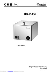Bartscher 1KA10-FM Gebrauchsanleitung