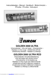EUROM GOLDEN 2000 ULTRA RCD Handbuch
