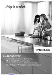 GRASS Sensomatic Bedienungsanleitung