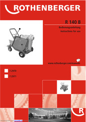 Rothenberger R 140 B Bedienungsanleitung
