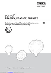 Asm posirot PRAS2EX Montage- Und Bedienungsanleitung