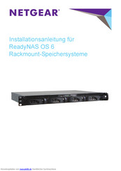 NETGEAR ReadyNAS OS 6 Installationsanleitung