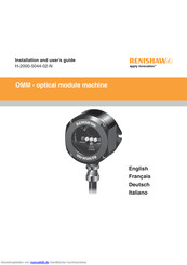 Renishaw OMM Installations- Und Anwenderhandbuch