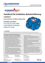 HABONIM COMPACT Handbuch Für Installation Und Instandhaltung