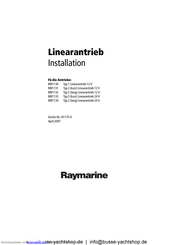 Raymarine M81133 Installation