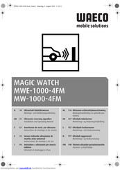 Waeco MAGIC WATCH MWE-1000-4FM Bedienungsanleitung