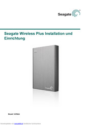 Seagate Wireless Plus 1AYBA4 Installationsanleitung