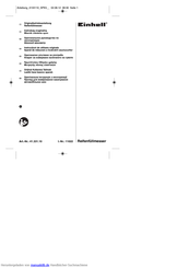 EINHELL 41.331.10 Originalbetriebsanleitung