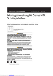 Eaton Serie NRX Montageanweisung