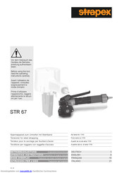 strapex STR 67 Betriebsanleitung