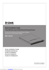 D-Link DNS-1560-04 Installationsanleitung