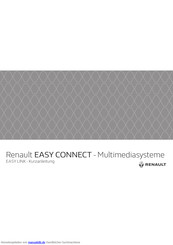 Renault EASY CONNECT Kurzanleitung