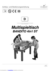 Winsport BANDITO 4in1 ST Aufbau- Und Bedienungsanleitung