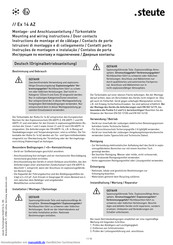 steute Ex 14 AZ Montage- Und Anschlussanleitung