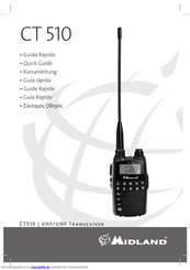Midland CT510 Kurzanleitung